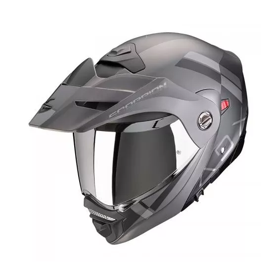 Casque Modulable SCORPION ADX-2 GALANE Noir Mat-Argent