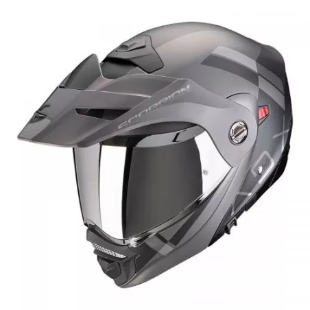 Casque Modulable SCORPION ADX-2 GALANE Noir Mat-Argent