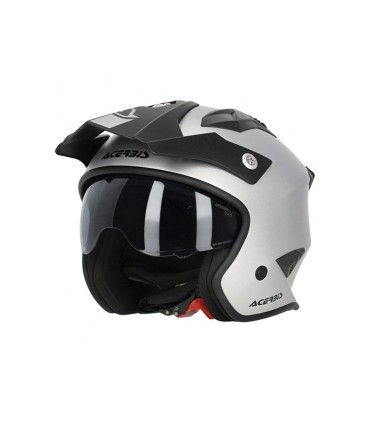 ACERBIS ARIA Jet-Helm matt silber (ECE22-06)