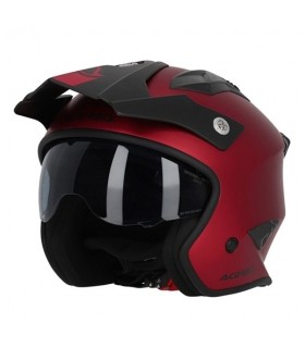 ACERBIS ARIA Jet Helm Matt Rot (ECE22-06)