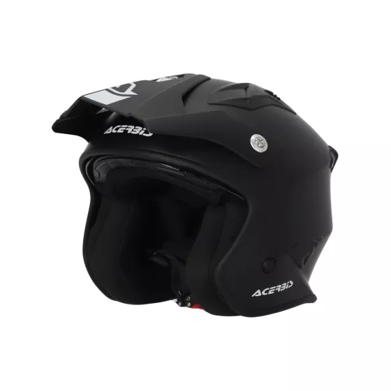 ACERBIS ARIA Jet-Helm Mattschwarz (ECE22-06)