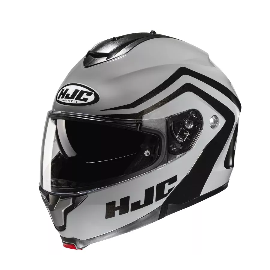 Casque modulable HJC C 91N gris-noir (ECE 22-06) - magasin moto degriffbike.ch