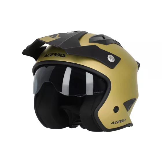 Casque Jet ACERBIS ARIA Or mat (ECE22-06)