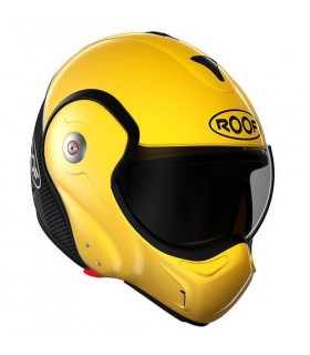 casque modulable roof boxxer carbone jaune - degriffbike.ch