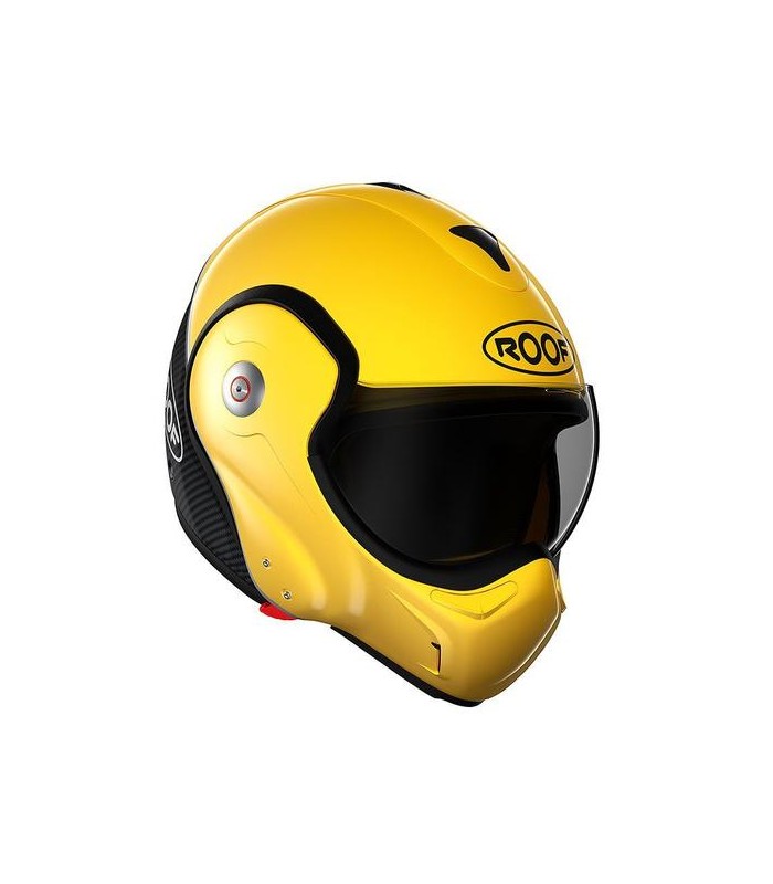 casque modulable roof boxxer carbone jaune - degriffbike.ch