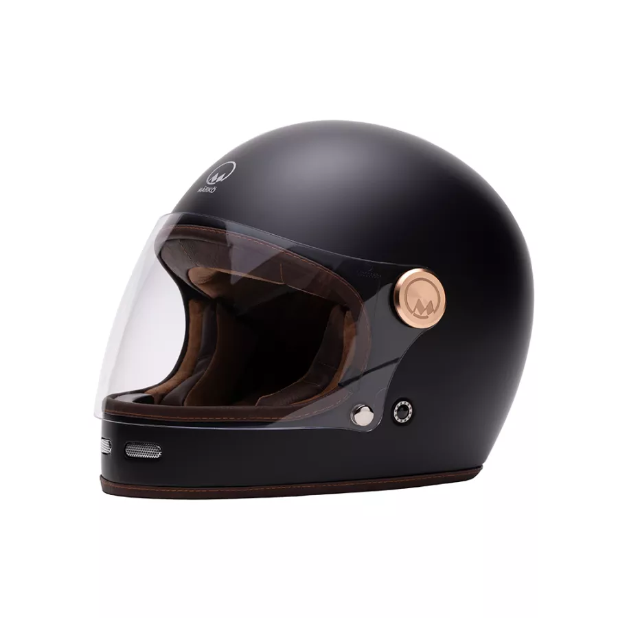 Casque intégral Marko Fullmoon Noir - degriffbike.ch