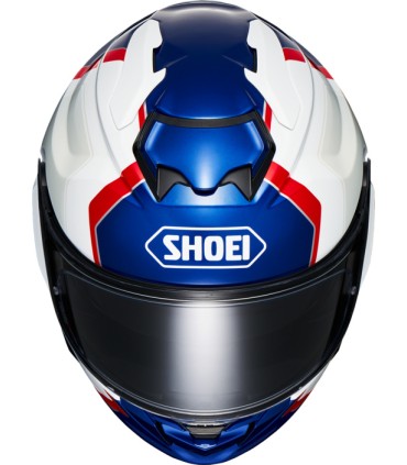 Casque intégral SHOEI GT-AIR 3 REALM / TC-5 - Blanc-Bleu-Rouge (ECE22-06)