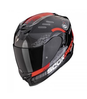 Casque intégral SCORPION EXO-520 EVO AIR TITAN - Noir-Rouge