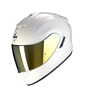 Casque intégral SCORPION EXO-1400 EVO II FIBRE (ECE22-06) - Blanc perle