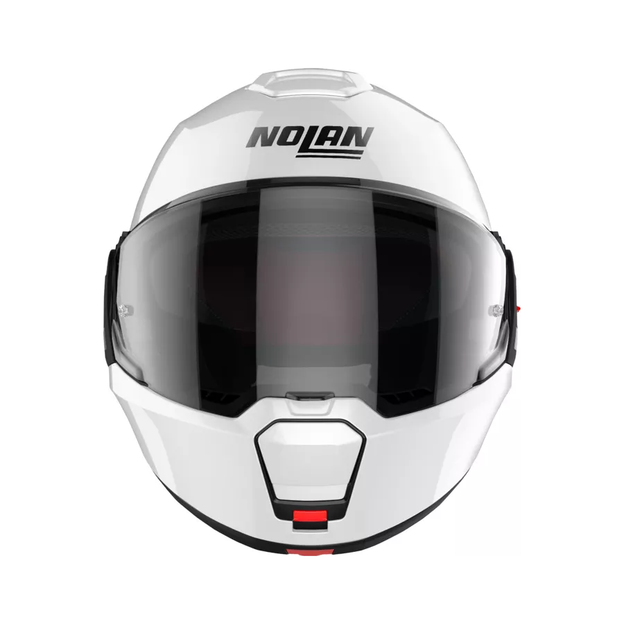 Casque modulable Nolan N120-1 Classic N-Com Blanc - degriffbike.ch