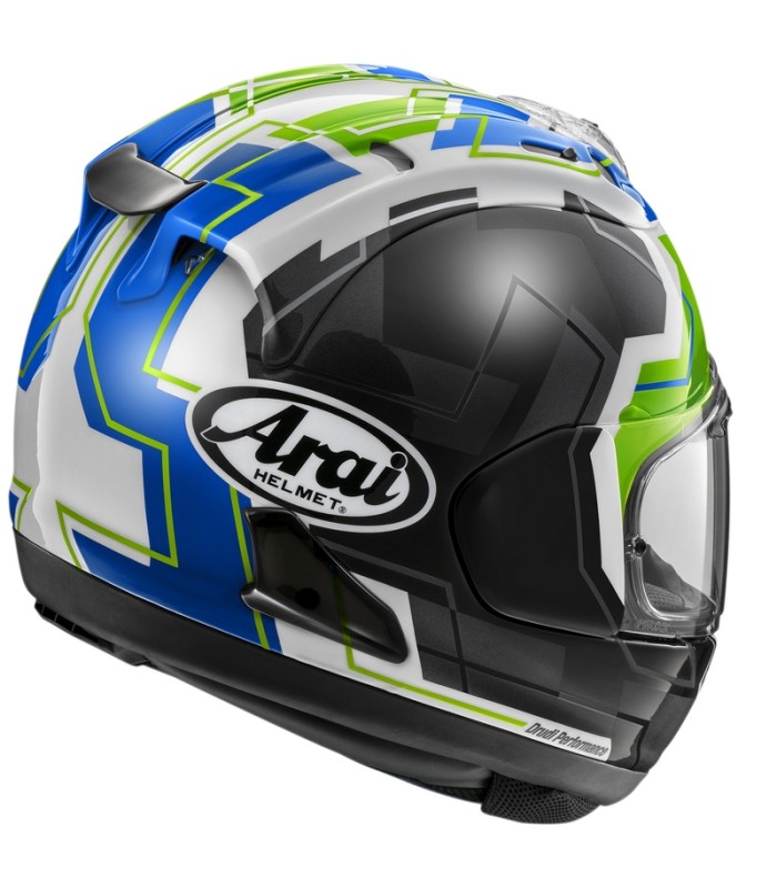 casque intégral Arai RX 7V Evo jr65 vert - degriffbike.ch