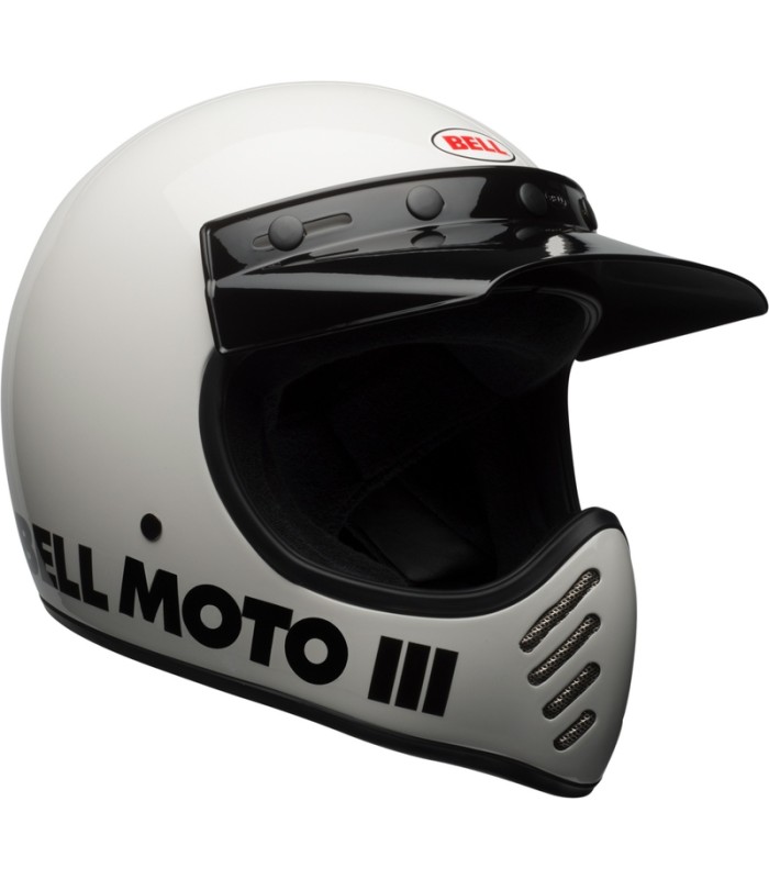 casque moto cross Bell moto-3 blanc - magasin moto degriffbike.ch