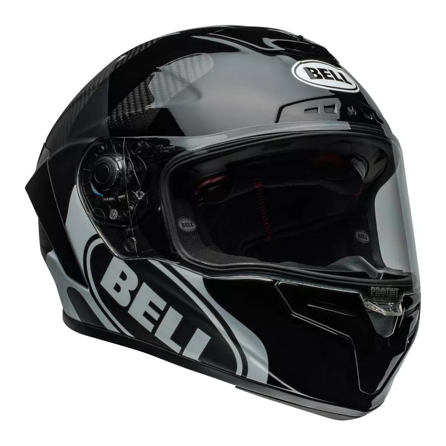 casque intégral bell race star dlx flex hello cousteau algae noir - degriffbike.ch