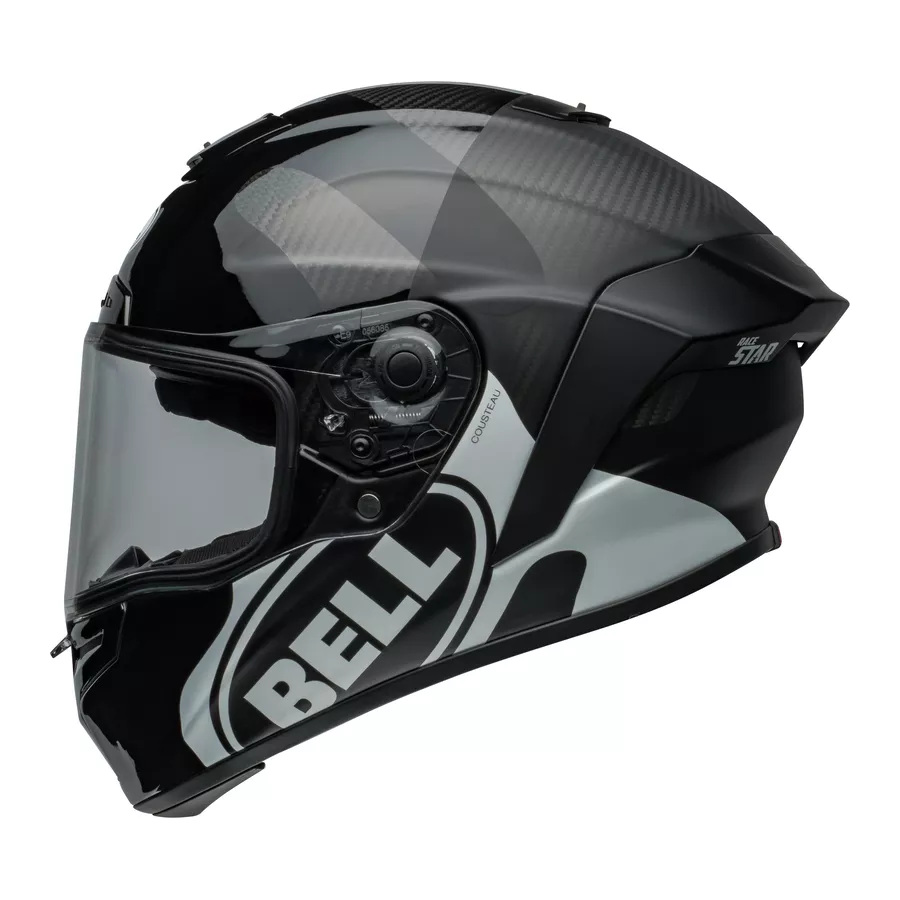 casque intégral bell race star dlx flex hello cousteau algae noir - degriffbike.ch