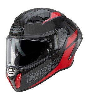 Casque intégral CABERG DRIFT EVO II (ECE22-06) - Carbone-Noir-Rouge