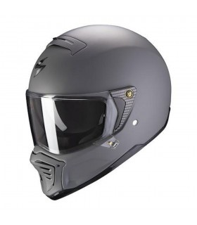 casque intégral Scorpion Exo-HX1 gris mat - degriffbike.ch