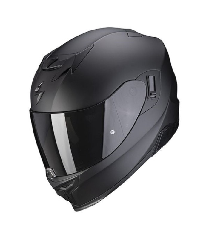 Scorpion Exo-520 Evo Integral-Motorradhelm einfarbig mattschwarz - degriffbike.ch