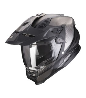 Casque intégral SCORPION ADVENTURE ADF-9000 TRAIL (ECE 22-06) - Noir mat-Gris