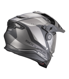 casque moto intégral Scorpion Adventure ADF-9000 Trail noir mat gris - degriffbike.ch