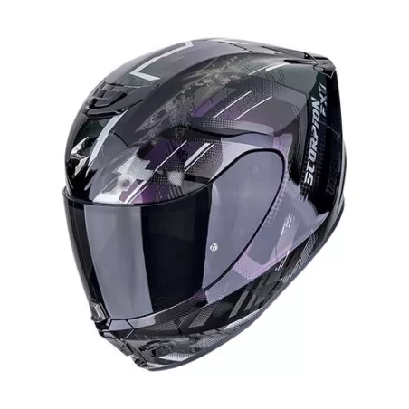 Casque intégral SCORPION EXO-391 CLUTTER (ECE22-06) - Noir-Caméléon