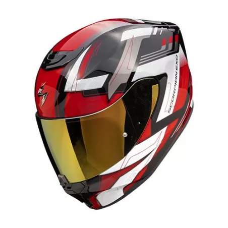 Casque intégral SCORPION EXO-391 CAPTOR (ECE22-06) - Noir-Rouge