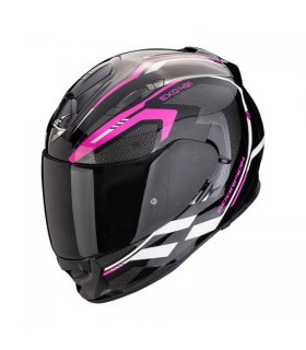 SCORPION EXO-491 KRIPTA Integralhelm Schwarz-Pink (ECE 22-06)