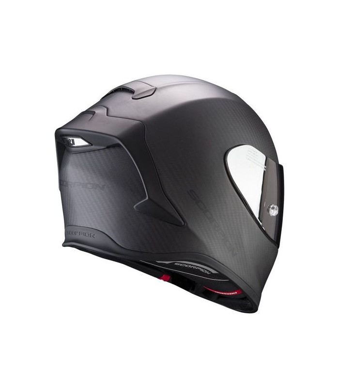 Scorpion exo-R1 evo Carbon Air Plain Matt Black Integralhelm - degriffbike.ch