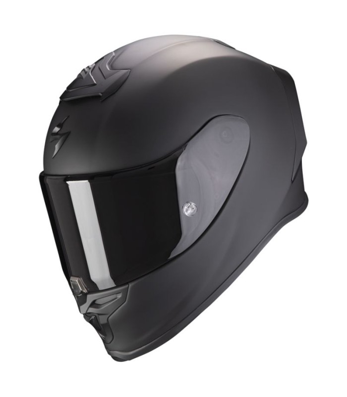 Scorpion Exo-R1 Evo Air Uni mattschwarzer Integralhelm - degriffbike.ch