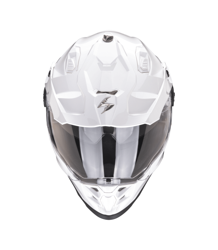 Scorpion Adventure ADF-9000 Uni weißer Integral-Motorradhelm - degriffbike.ch