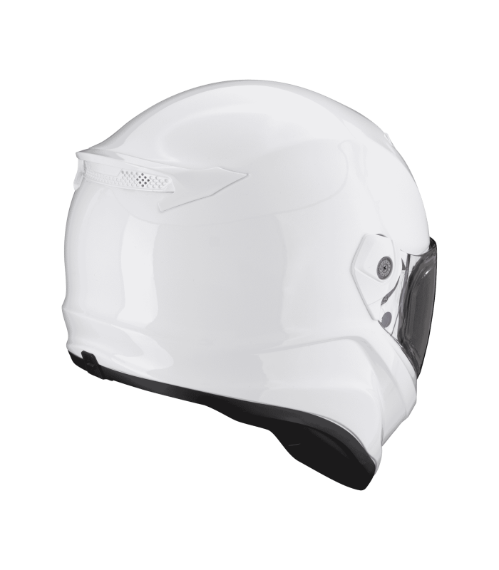 casque moto intégral scorpion covert FX uni blanc - degriffbike.ch