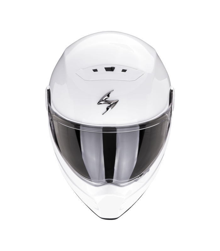 casque moto intégral scorpion covert FX uni blanc - degriffbike.ch