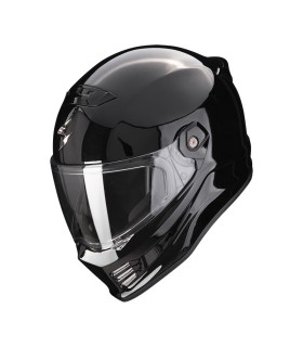 Scorpion Covert FX Integral-Motorradhelm einfarbig schwarz - degriffbike.ch