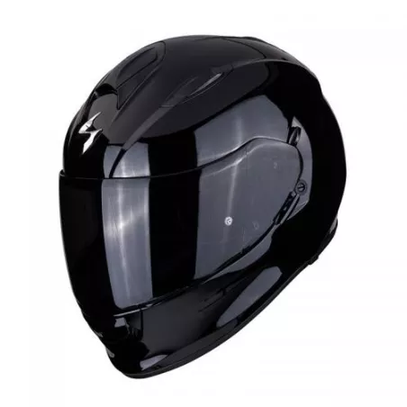 SCORPION EXO-491 GLOSSY BLACK Integralhelm (ECE 22-06)