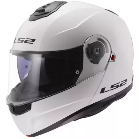 Casque modulable LS2 FF908 STROBE II blanc