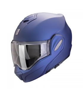 Casque Modulable SCORPION EXO-TECH EVO PRO (ECE22-06) - Bleu mat