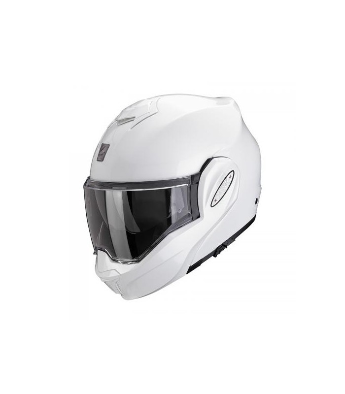 Casque modulable Scorpion Exo-Tech Evo Pro Uni Blanc - degriffbike.ch