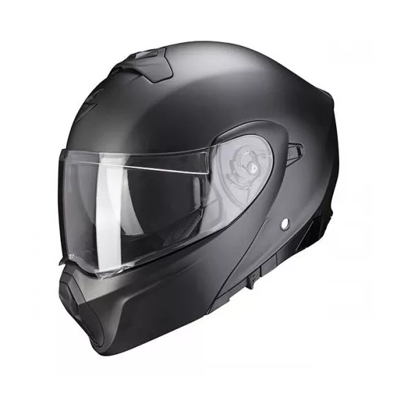 Casque modulable scorpion exo-930 evo uni noir mat - degriffbike.ch