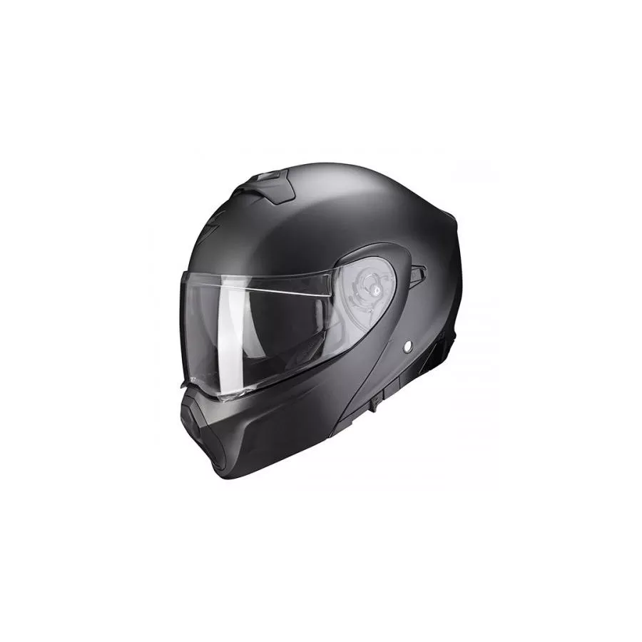 Casque modulable scorpion exo-930 evo uni noir mat - degriffbike.ch