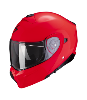 Casque Modulable SCORPION EXO-930 EVO (ECE22-06) - Rouge fluo