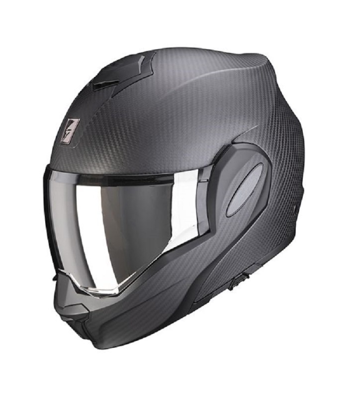 casque modulable exo-tech evo carbon uni noir mat - degriffbike.ch