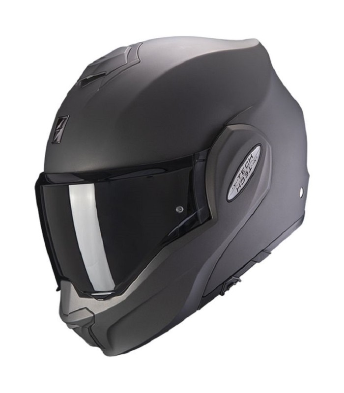 Modularer Helm Scorpion Exo-Tech Evo Uni matt anthrazit - degriffbike.ch