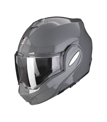 Casque Modulable SCORPION EXO-TECH EVO (ECE 22-06) - Gris ciment