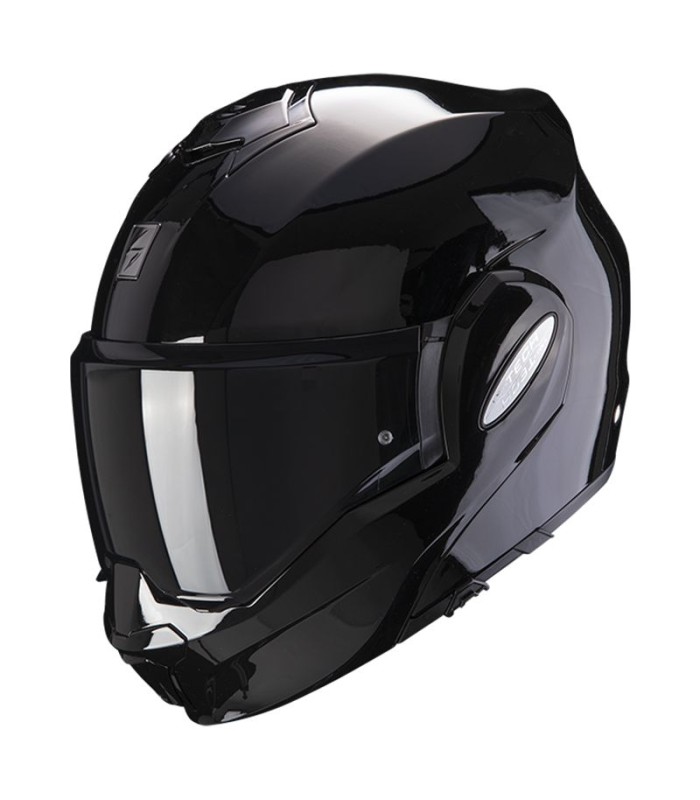 casque modulable Scorpion Exo-Tech Evo Uni noir - degriffbike.ch