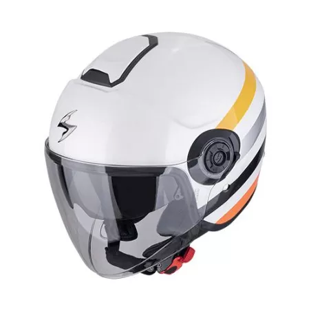 Casque Jet SCORPION EXO-CITY II BEE Blanc-Jaune (ECE22.06)