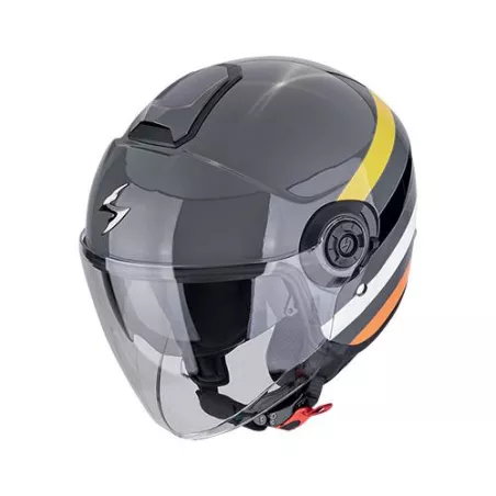 Casque Jet SCORPION EXO-CITY II BEE Noir-Gris-Jaune (ECE22.06)