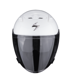 casque moto jet Scorpion Exo-230 Uni blanc - degriffbike.ch