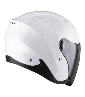 casque moto jet Scorpion Exo-230 Uni blanc - degriffbike.ch