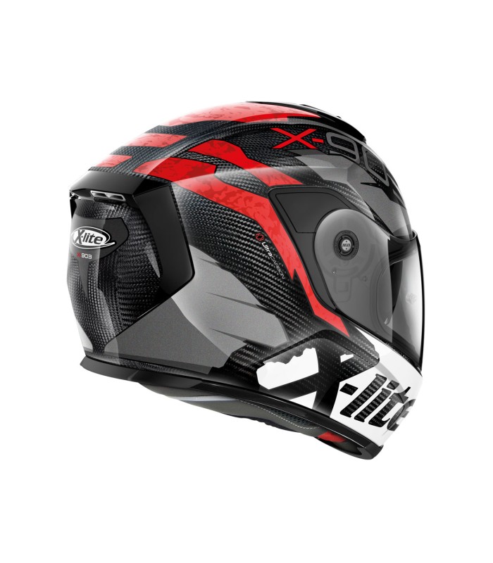 Motorrad-Integralhelm X-Lite X-803 RS Ultra Carbon Barrage N-Com