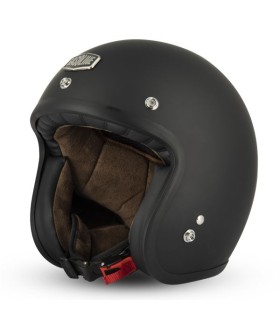 Jet Helm GASOLINE CAFE RACER S250 (ECE22-05) - Mattschwarz