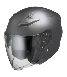 casque jet Ixs 99 1.0 titan mat - degriffbike.ch